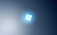 Light blue Windows 7 logo wallpaper 1920x1200 jpg