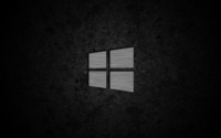 Metal Windows 10 on concrete wallpaper 3840x2160 jpg
