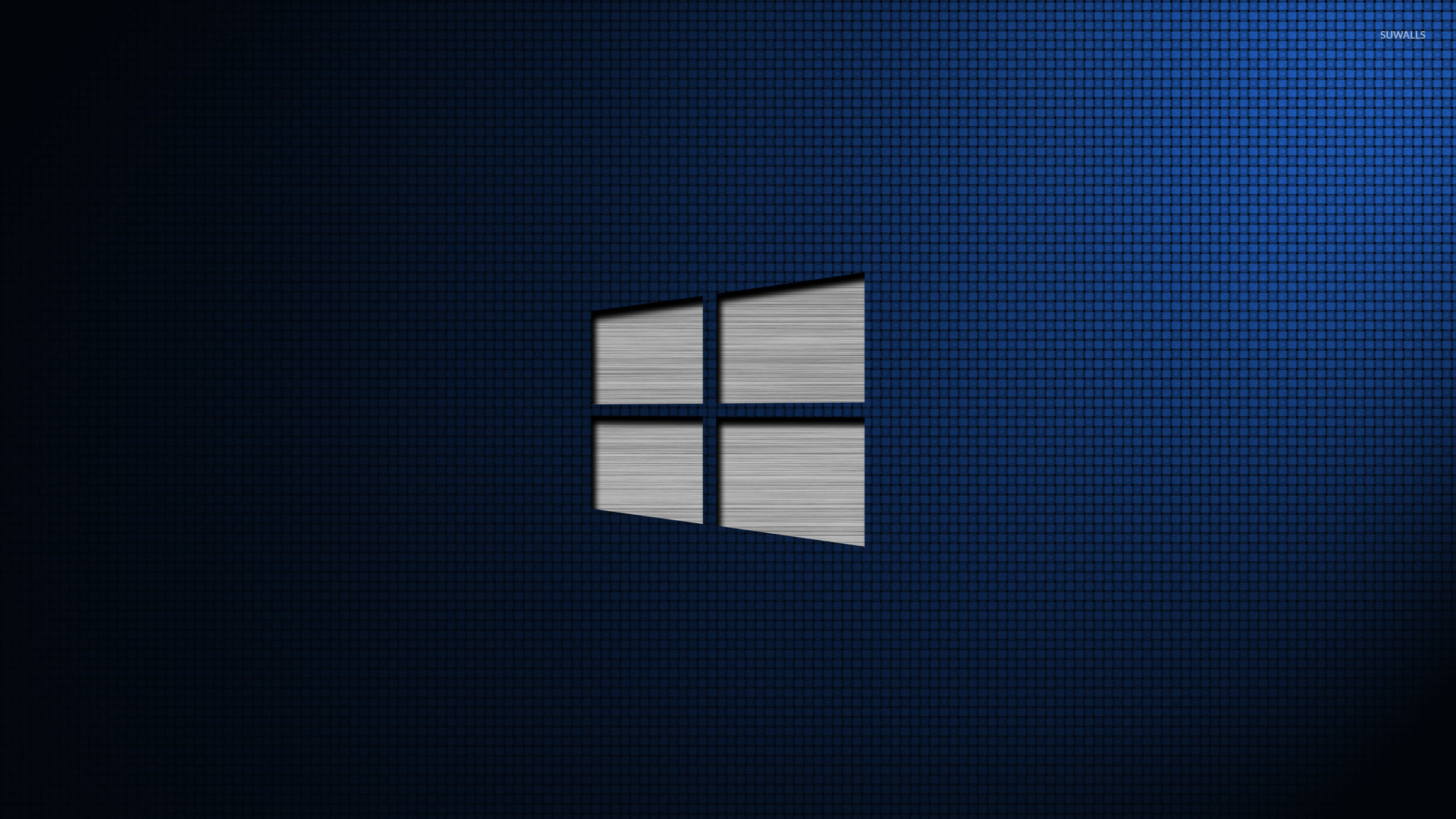 Metal Windows 10 on weave wallpaper - Computer wallpapers - #46645