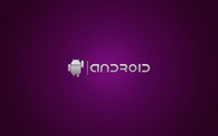 Purple Android logo wallpaper 1920x1200 jpg