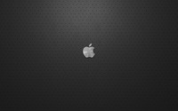 Small silver Apple logo wallpaper 1920x1080 jpg