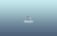 White Ubuntu logo [2] wallpaper 1920x1080 jpg