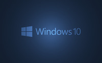 Windows 10 text logo on blue lines wallpaper 2880x1800 jpg