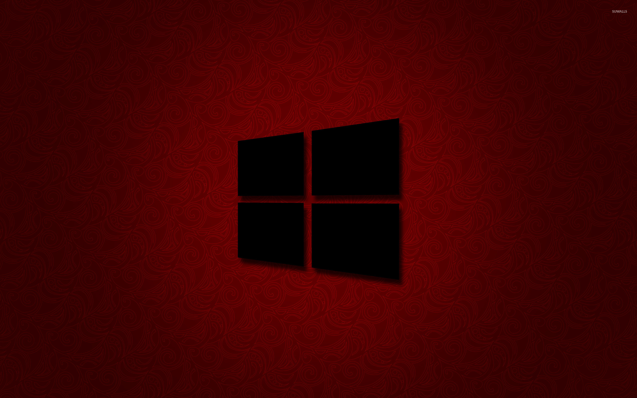 Red Wallpaper For Windows 10