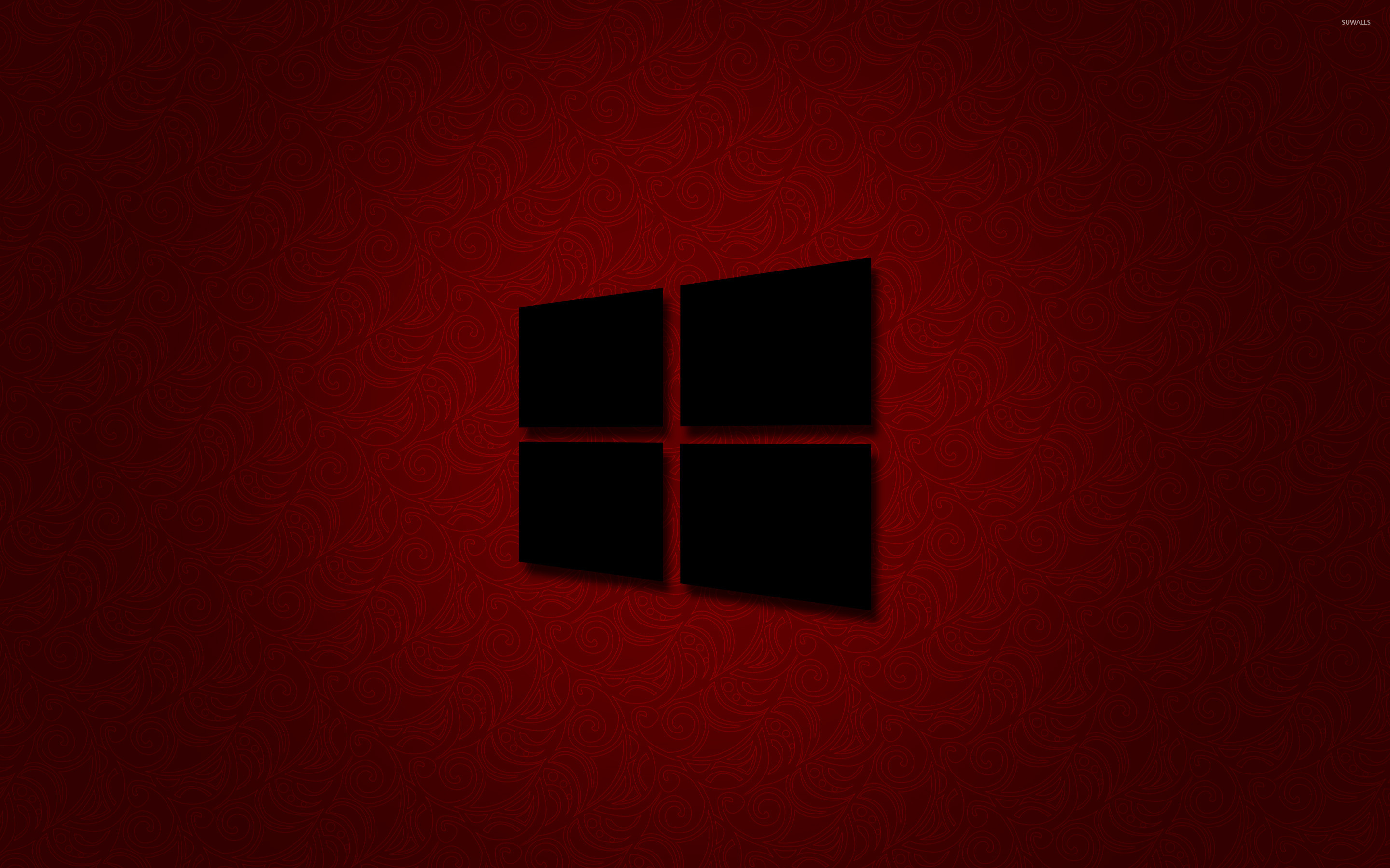 Обои windows 10 black