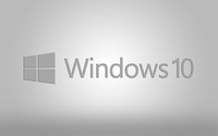 Windows 10 gray text logo on gray gradient wallpaper 2560x1600 jpg