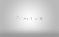 Windows 10 transparent logo on gray gradient wallpaper 2560x1600 jpg