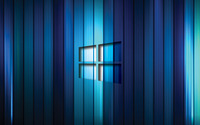 Windows 10 transparent logo on blue stripes [2] wallpaper 1920x1200 jpg