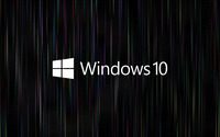 Windows 10 text logo on colorful rain wallpaper 2560x1600 jpg