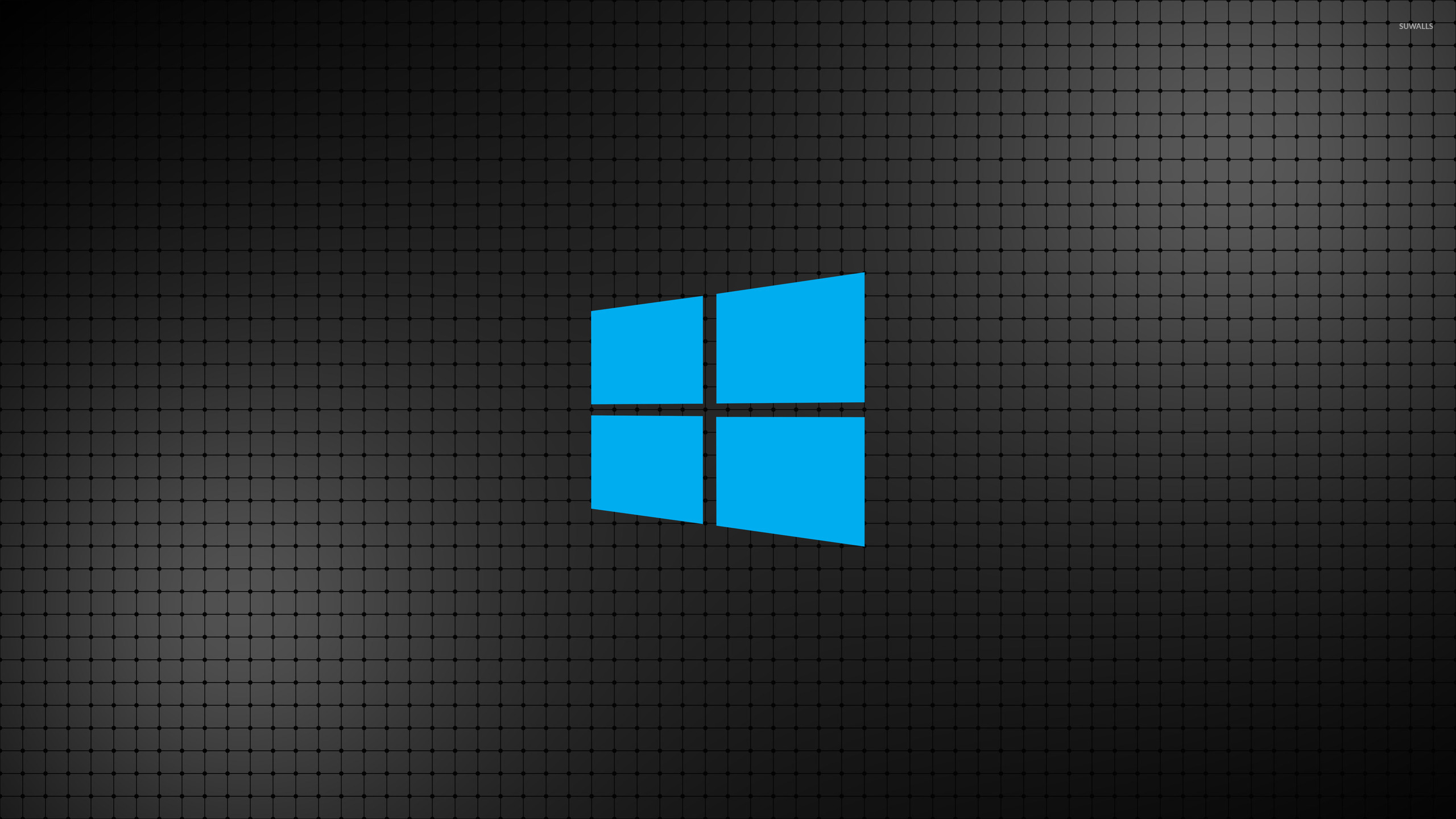  Windows  10  simple blue  logo on a grid wallpaper Computer 