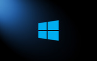 Windows 10 simple blue logo on carbon fiber wallpaper 3840x2160 jpg