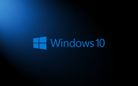 Windows 10 light blue text logo on carbon fiber wallpaper 3840x2160 jpg