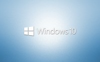 Windows 10 white text logo on light blue [2] wallpaper 3840x2160 jpg