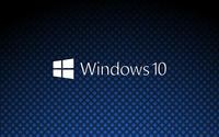 Windows 10 on square pattern wallpaper 3840x2160 jpg