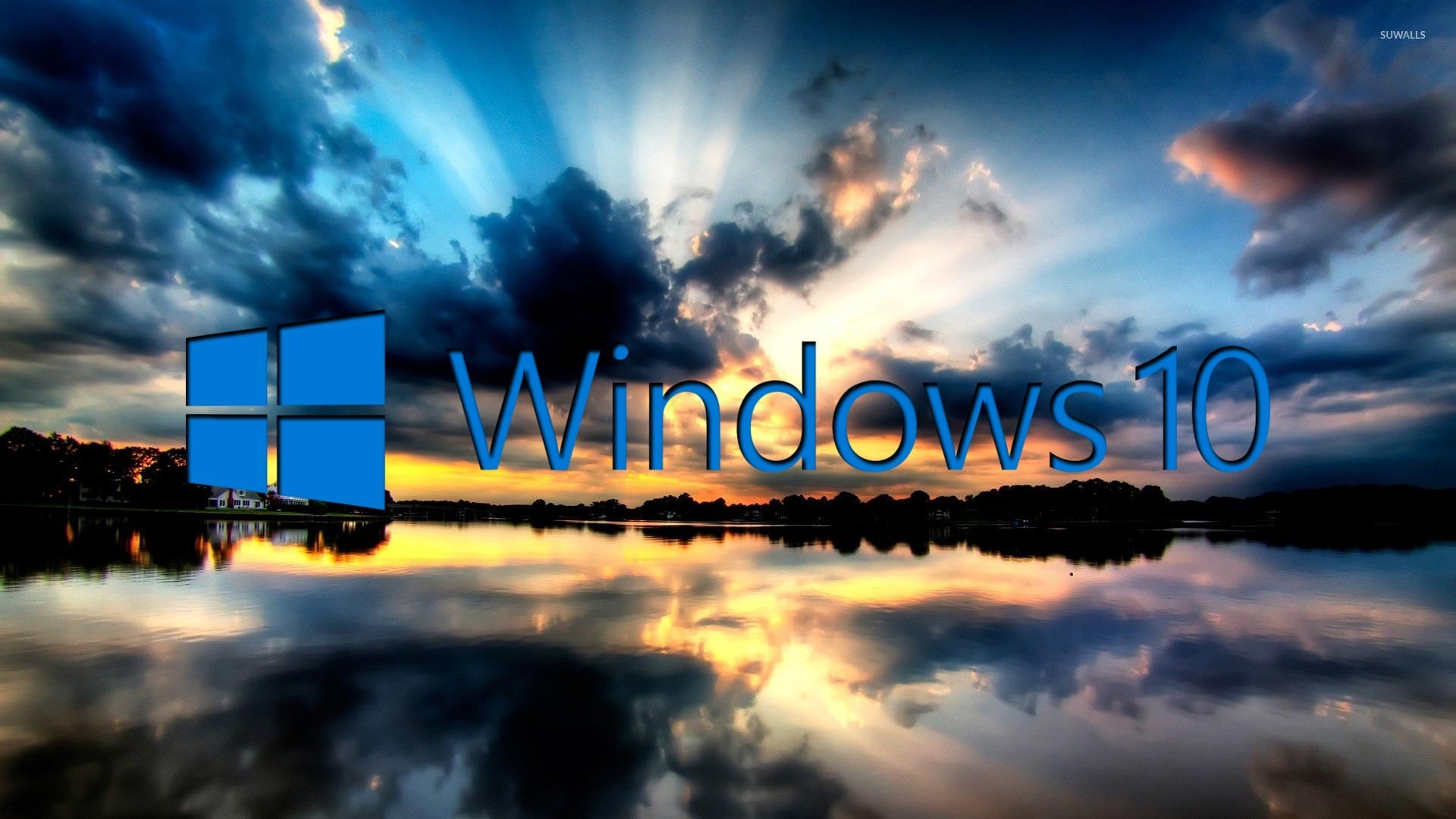 Windows 10 On The Reflected Clouds 3 Wallpaper Computer Wallpapers 480