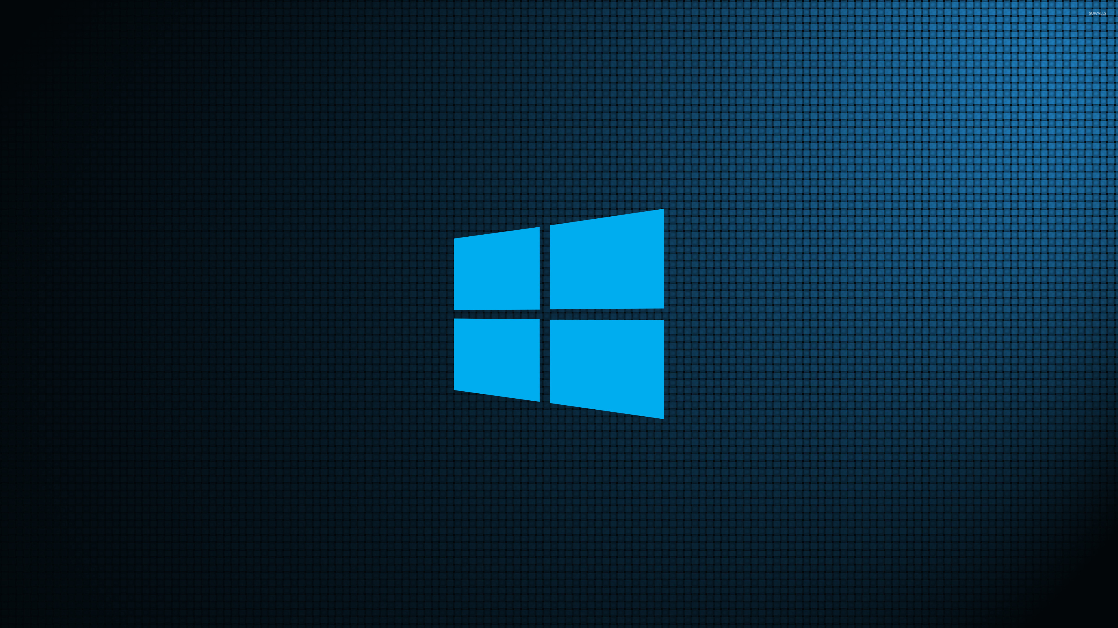 Windows 10 on weave simple logo wallpaper - Computer wallpapers - #46829