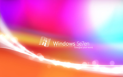 Windows 7 - energize your world wallpaper