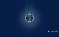 Windows 7 logo in a circle wallpaper 1920x1200 jpg