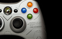 Xbox 360 silver controller wallpaper 2560x1600 jpg