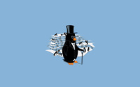 Classy penguin wallpaper 1920x1200 jpg