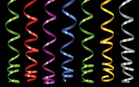 Colorful ribbons wallpaper 1920x1200 jpg