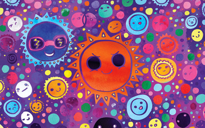 Cool suns wallpaper