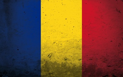 Flag of Romania Wallpaper
