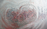 Love written in colorful paint wallpaper 1920x1200 jpg