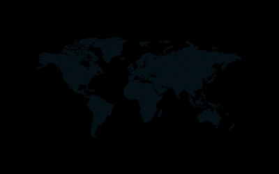 Minimalistic map of the world wallpaper