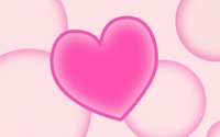 Pink bubbles by the pink heart wallpaper 1920x1080 jpg