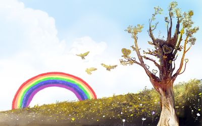 Rainbow [4] wallpaper