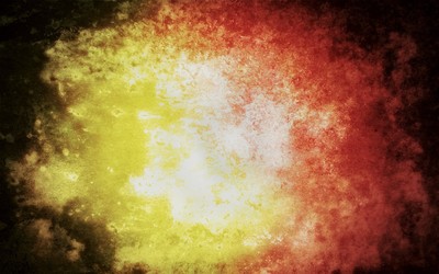 Red and yellow explosion wallpaper
