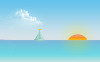 Sailboat wallpaper 2560x1600 jpg
