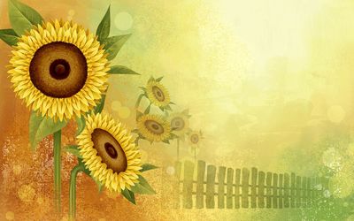 Sunflowers [8] Wallpaper