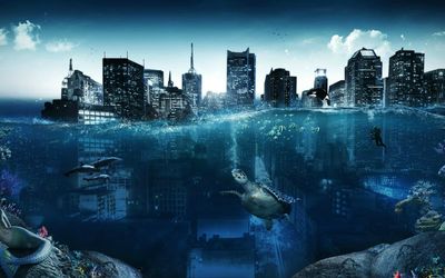 Underwater world wallpaper