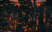 Asian cityscape [3] wallpaper 2560x1600 jpg