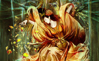 Dancing girl wallpaper 1920x1200 jpg
