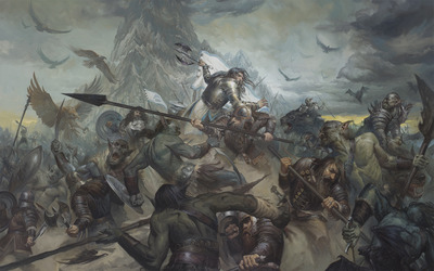 Epic battle [3] Wallpaper