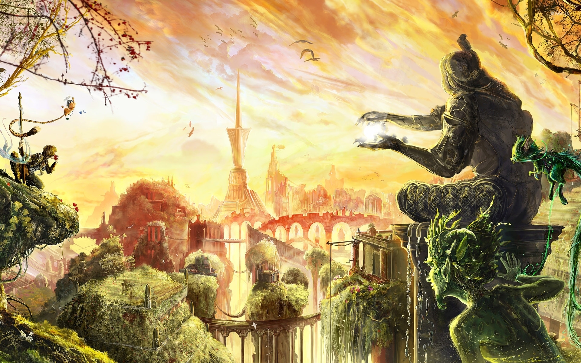 Fantasy world wallpaper - Fantasy wallpapers - #34312