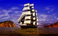 Pirate ship [2] wallpaper 2880x1800 jpg