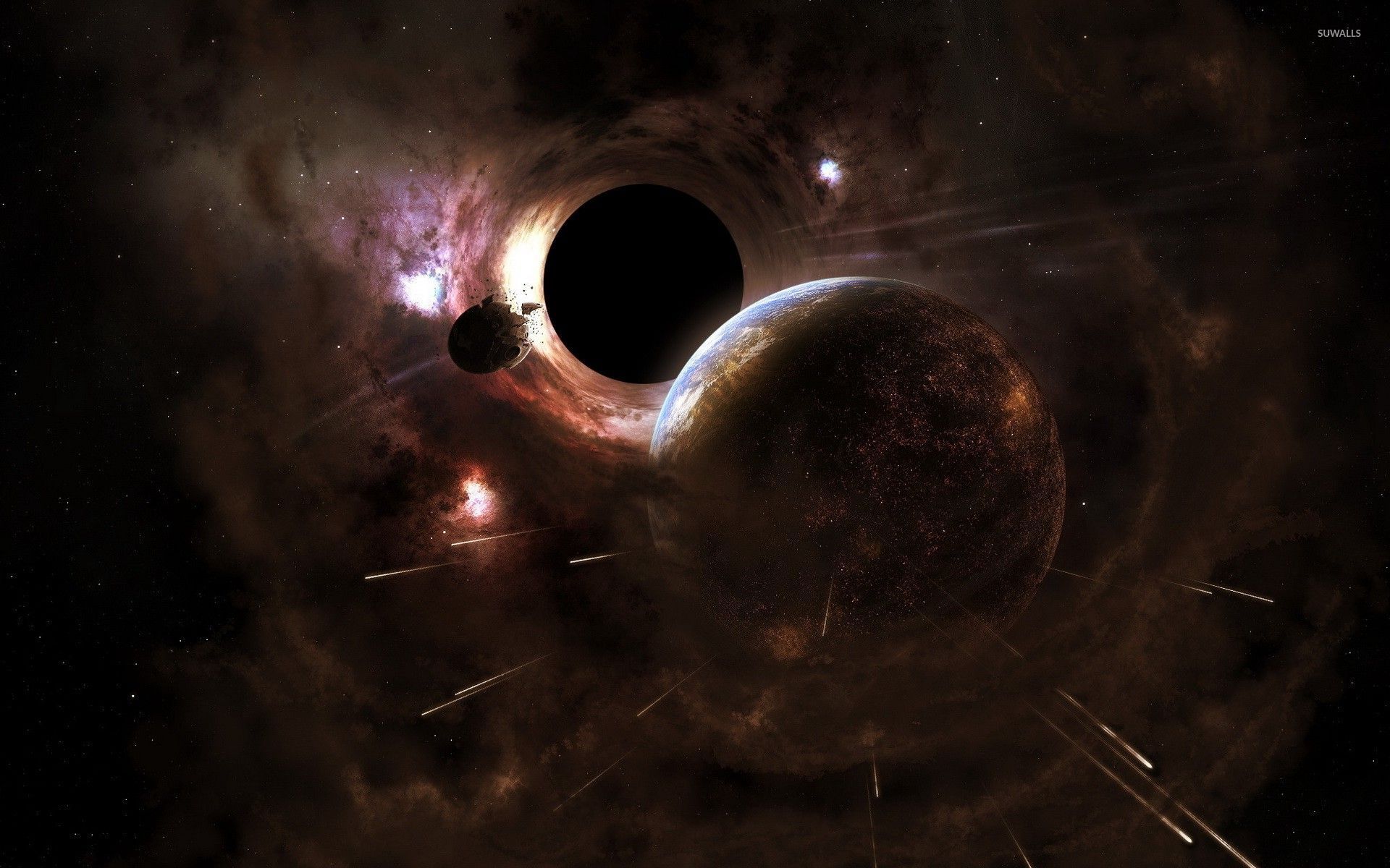 Black Hole 3 Wallpaper Abstract Wallpapers 9114