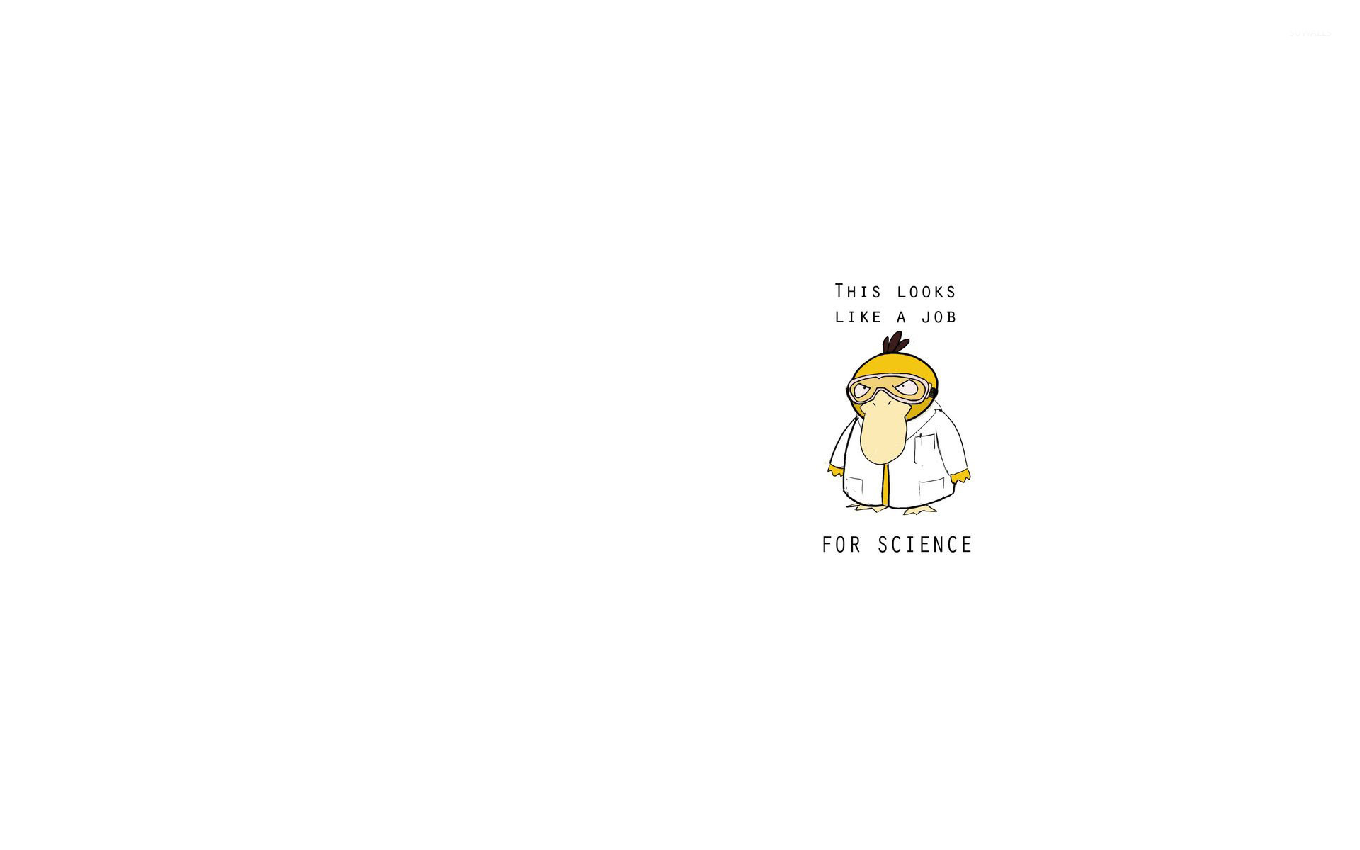 A job for science wallpaper - Funny wallpapers - #27515