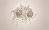 Flying Spaghetti Monster wallpaper 1920x1200 jpg