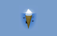 Ice cream iceberg wallpaper 2880x1800 jpg