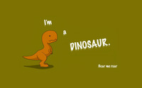I'm a dinosaur wallpaper 1920x1200 jpg