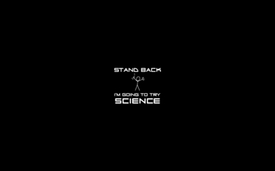 I'm going to try science wallpaper