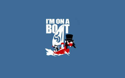 I'M ON A BOAT! wallpaper