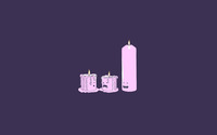 Melting candles wallpaper 1920x1200 jpg