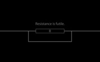 Resistance is futile wallpaper 1920x1200 jpg