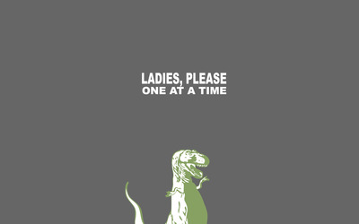 Ladies, please one at  a time wallpaper